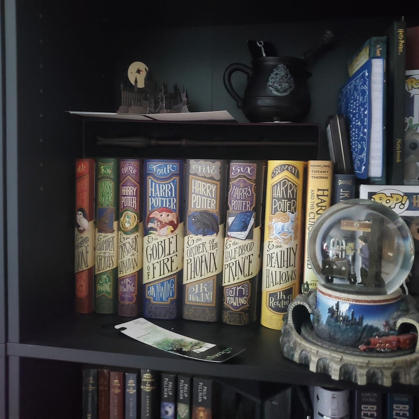 Customer photo review of Harry Potter Dust Jackets
