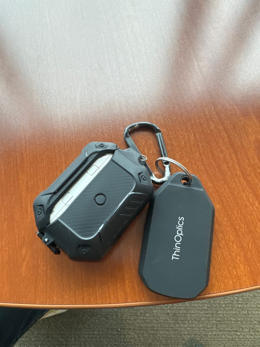 Customer photo review of Readers + Black Keychain Case