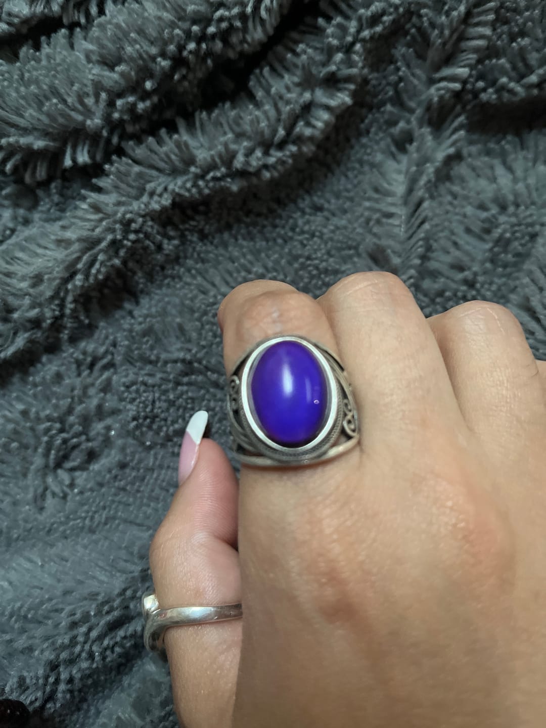 Customer photo review of New-Age Mood Ring