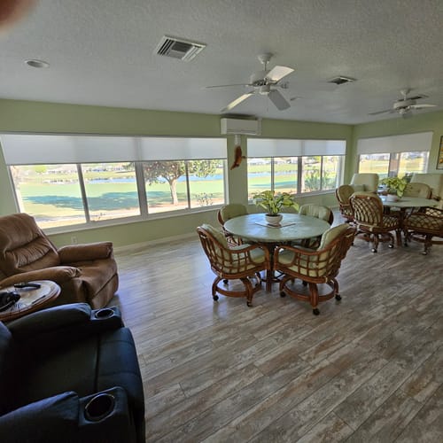 Customer photo review of SmartWings Motorized Light Filtering Cellular Shades Nowa