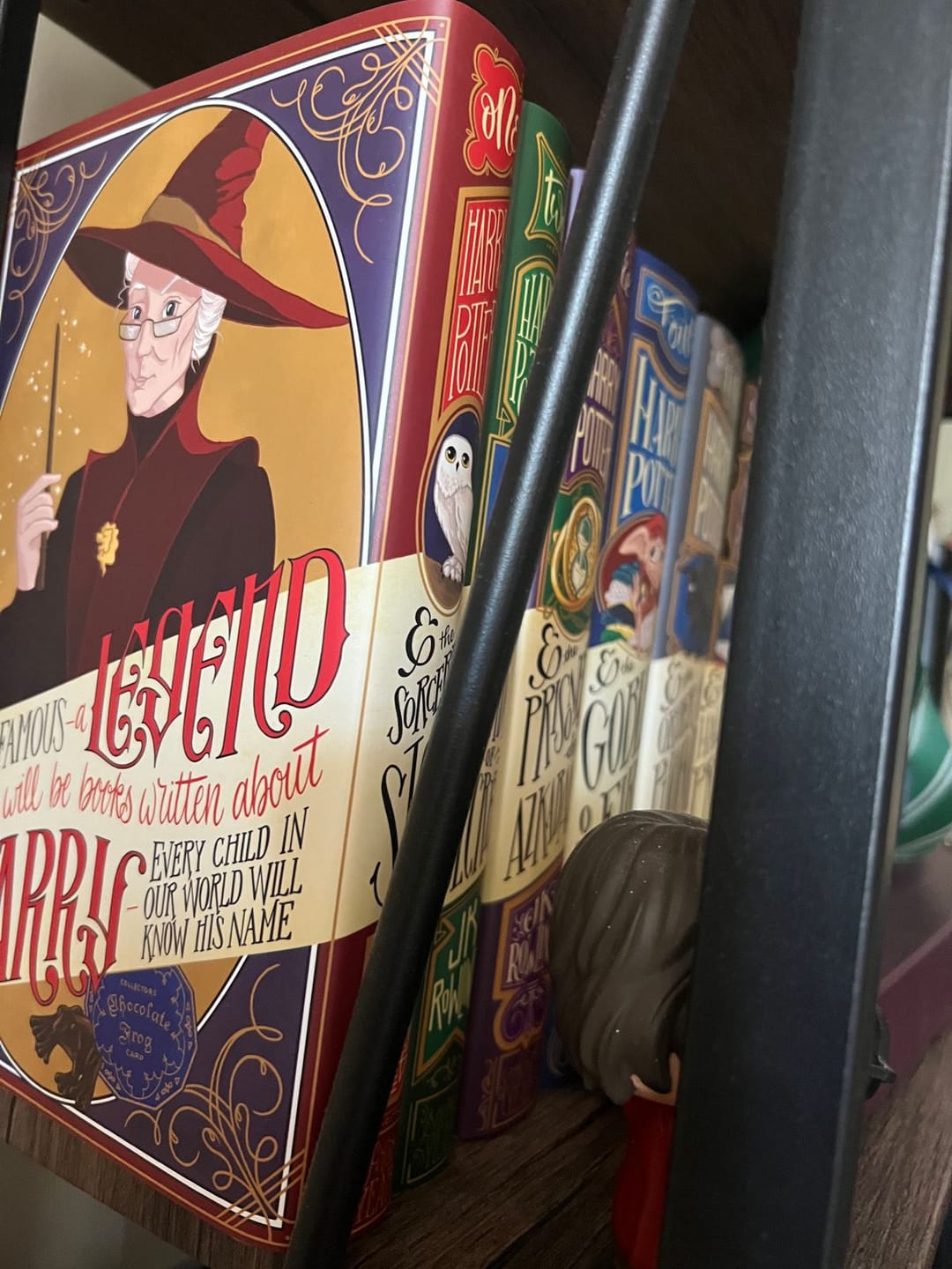 Customer photo review of Harry Potter Dust Jackets