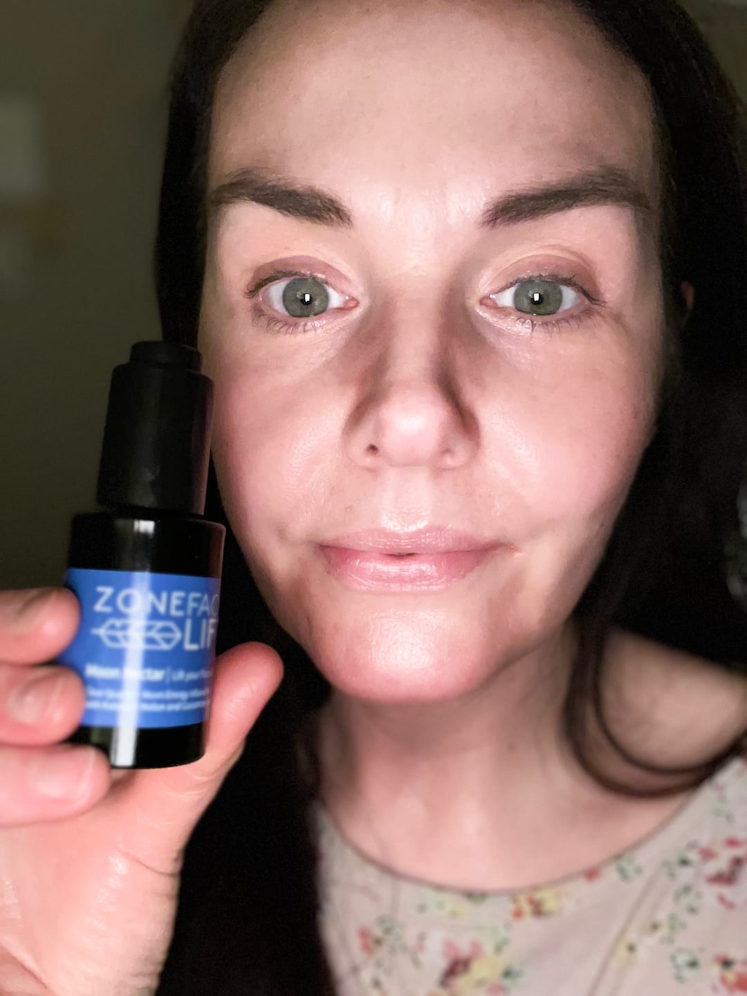 Customer photo review of Rejuvenating Moon Nectar Facial Oil - February Snow Moon Limited Edition