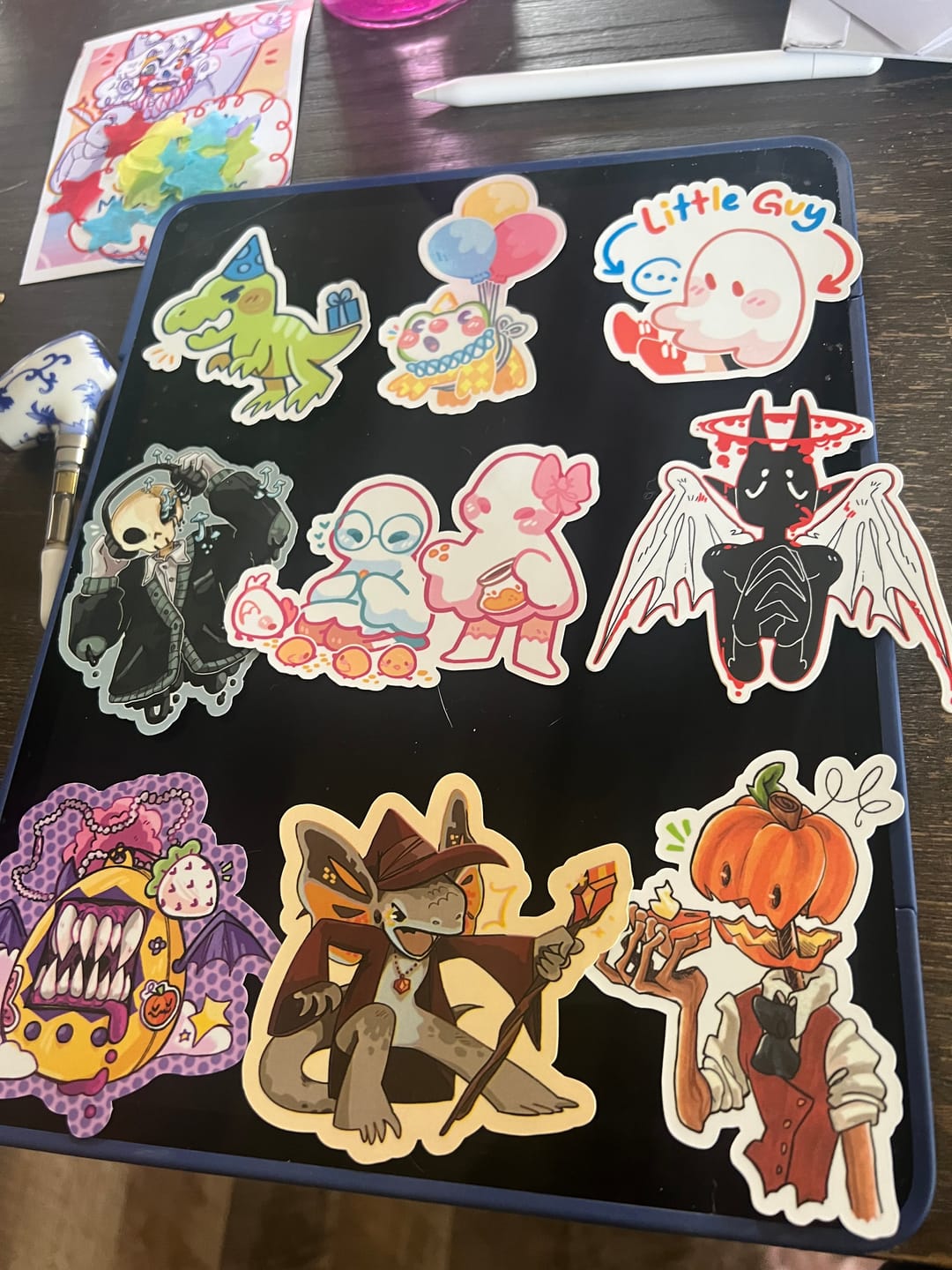 Customer photo review of Sticker Mystery Packs!