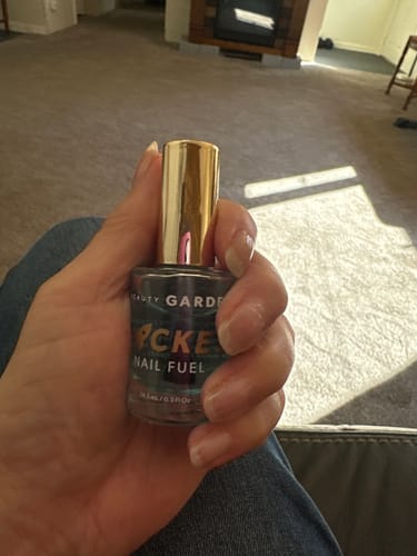 Customer photo review of Rocket Nail Fuel Nail Repair - Clear