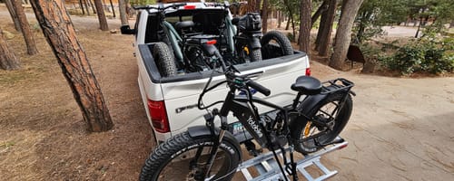Customer photo review of Yoto Leopard Fat Tire Full Suspension Ebike
