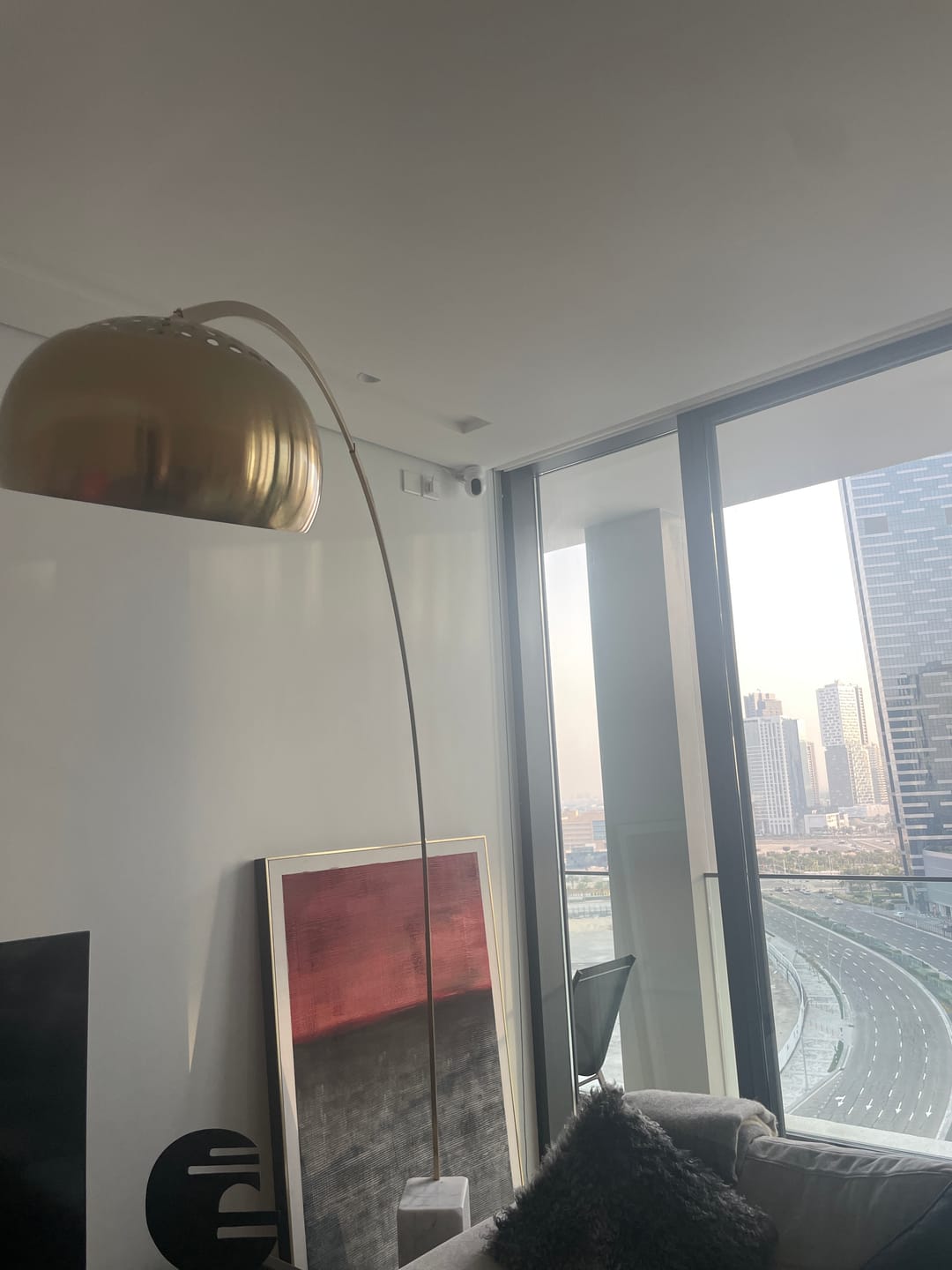 Customer photo review of Arc Lamp With Natural Marble Base Bp0078-G/BPI10311