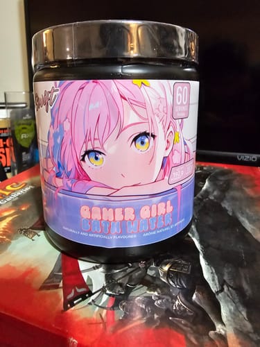 Customer photo review of Gamer Girl Bath Water