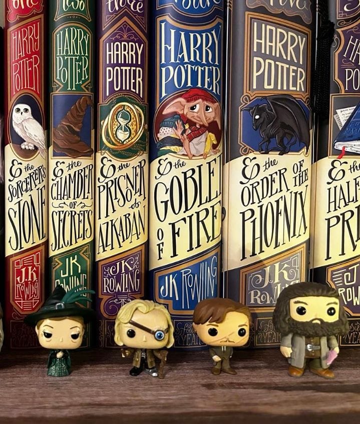 Customer photo review of Harry Potter Dust Jackets
