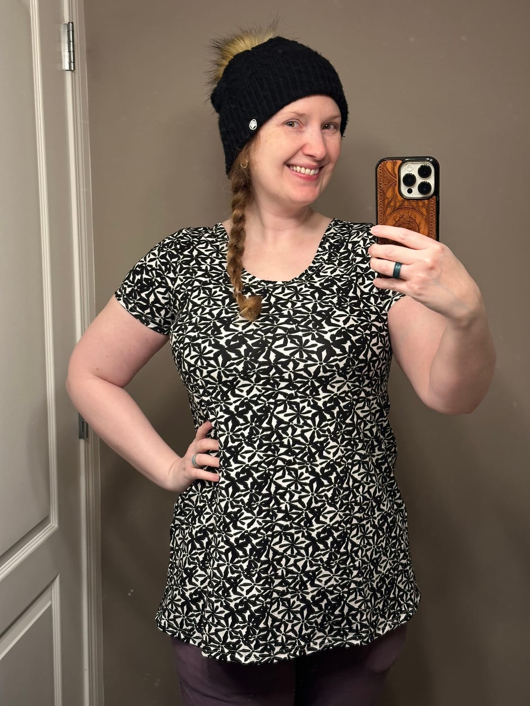 Customer photo review of *Pre-Sale* Scoop Tee - Boxing Week