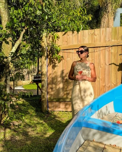 Customer photo review of Elaine Maxi Dress