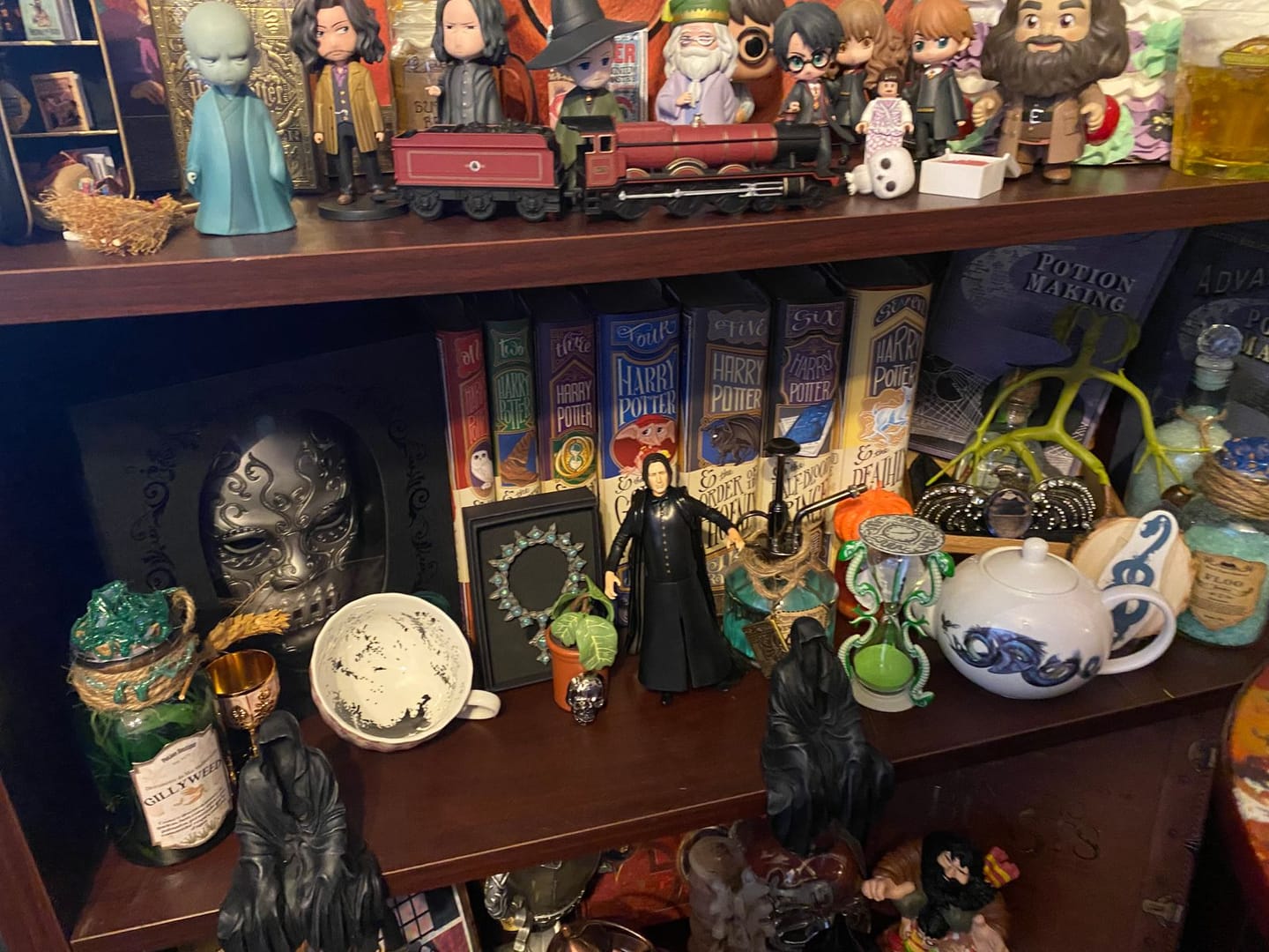 Customer photo review of Harry Potter Dust Jackets