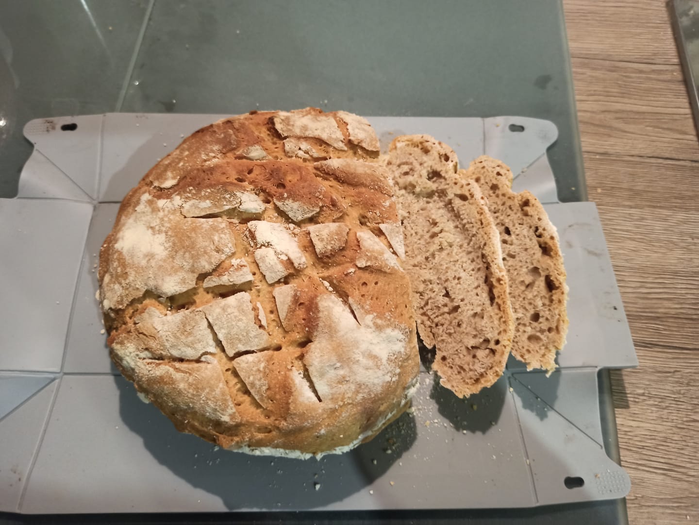 Customer photo review of BIO Backfreude Sauerteig-Kit: Anstellgut & Knusperrezepte