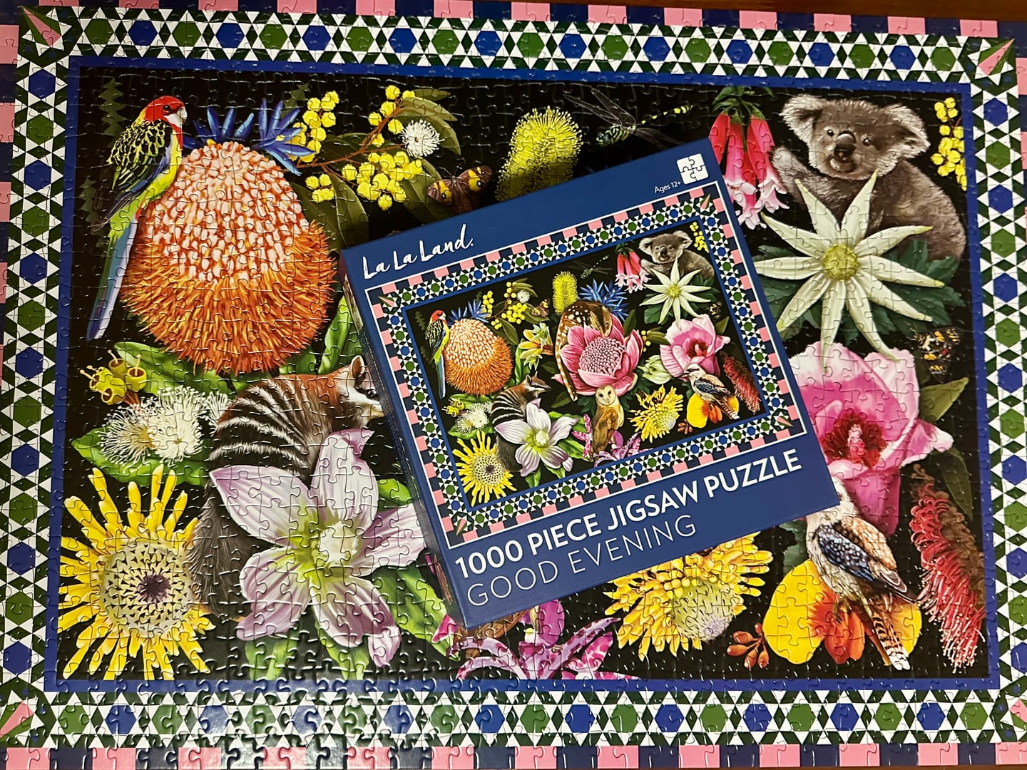 Customer photo review of Puzzle 1000 Good Evening