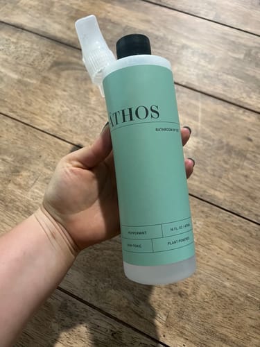 Customer photo review of Bathroom Starter Kit Peppermint
