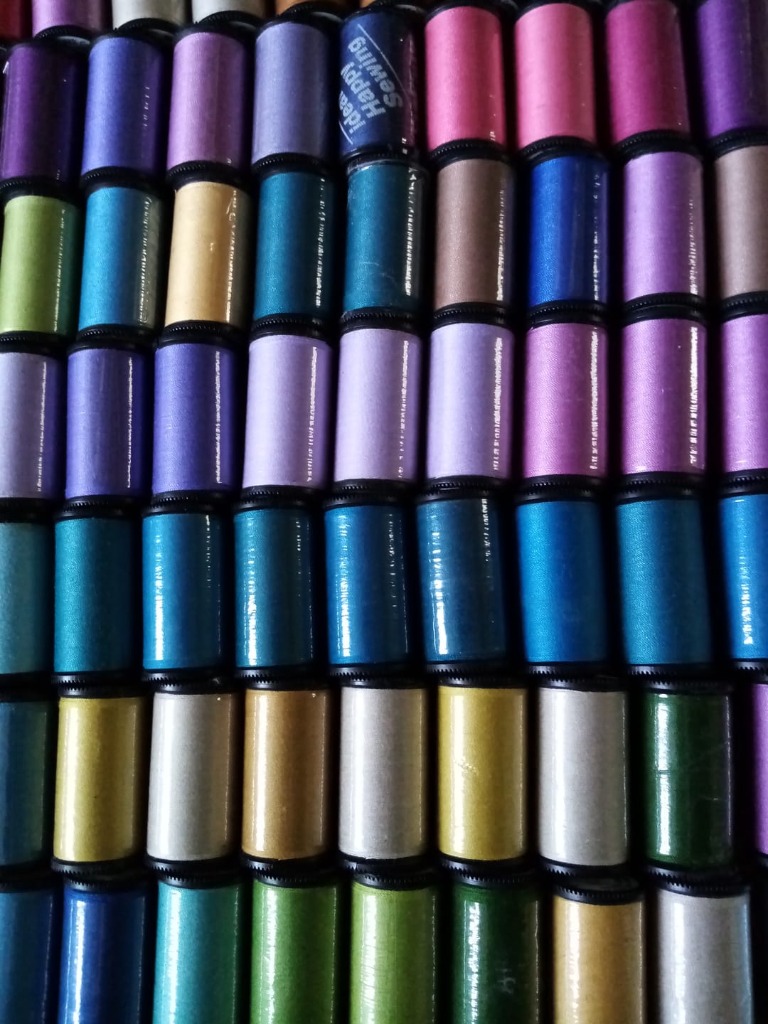 Customer photo review of LIMITED OFFER Mixed Sewing Threads Bundle- 50pc or 100pc
