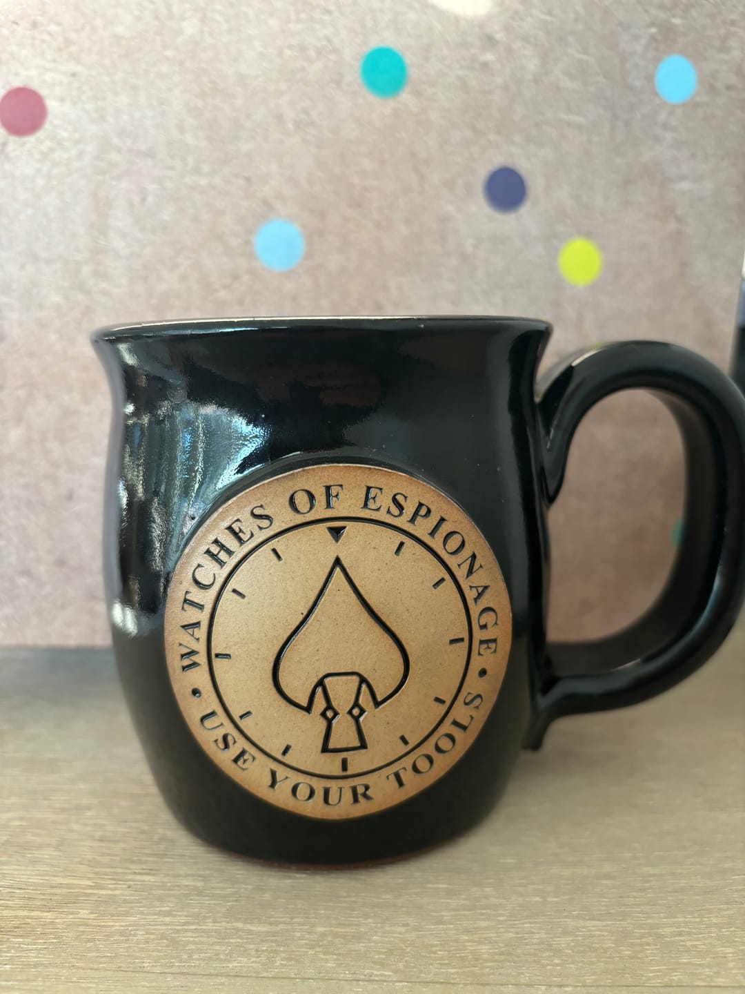 Customer photo review of W.O.E. Use Your Tools Coffee Mug
