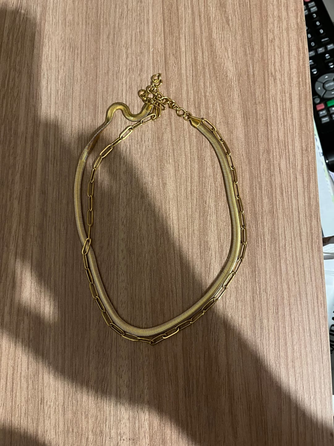 Customer photo review of Mix Colar Antonela Banhado em Ouro 18k