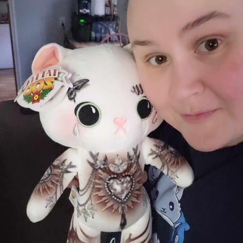 Customer photo review of Ryan Ashley Omnia Plushie