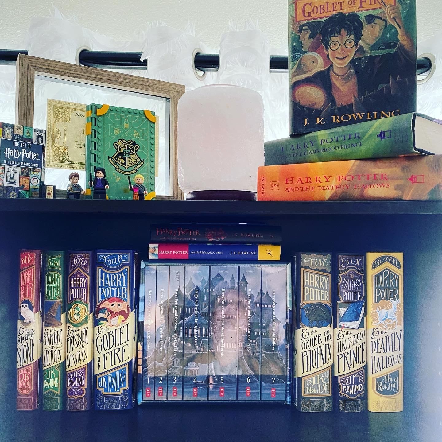 Customer photo review of Harry Potter Dust Jackets