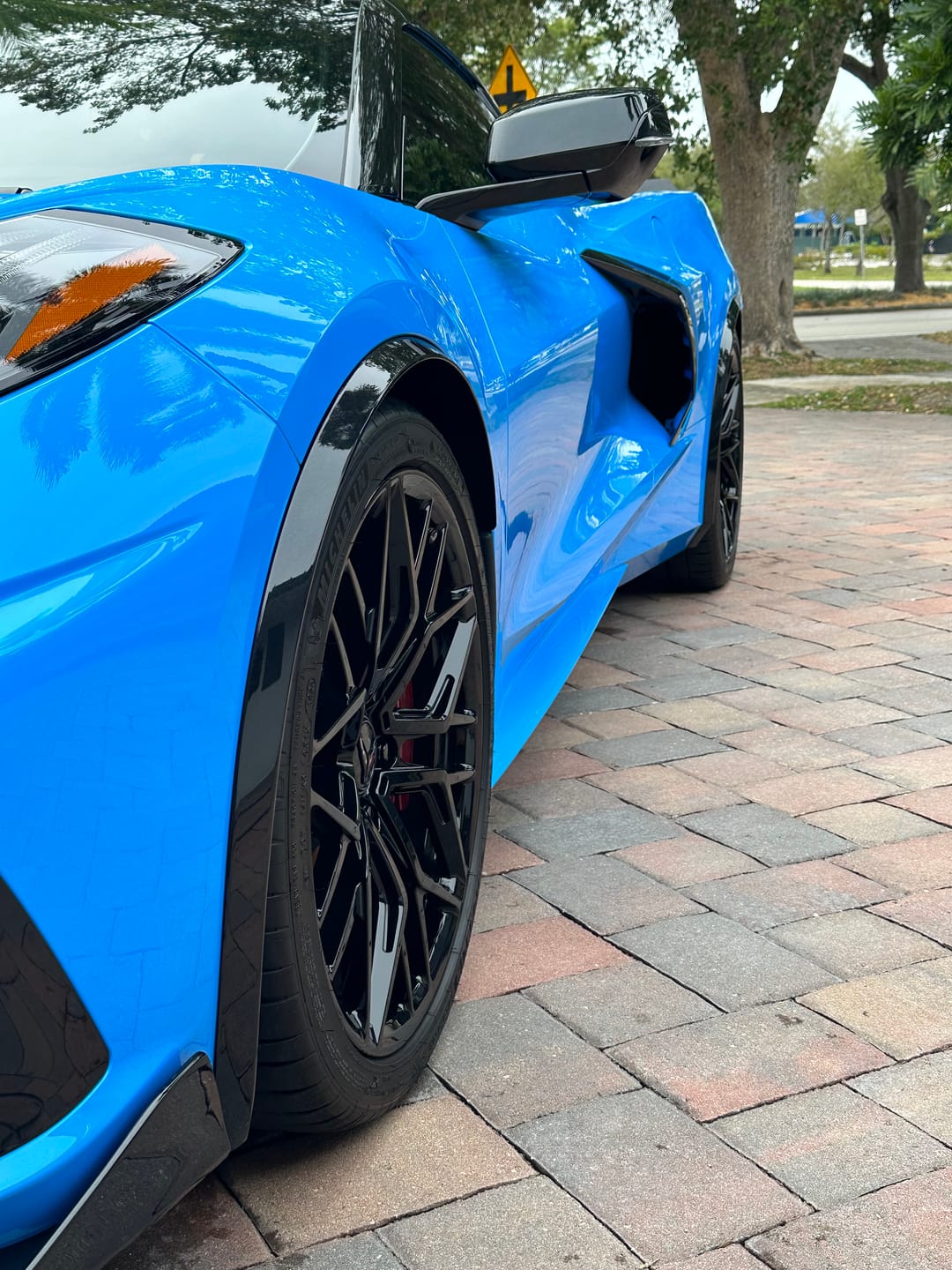 Customer photo review of Chevrolet Corvette C8 Side Wheel Fender