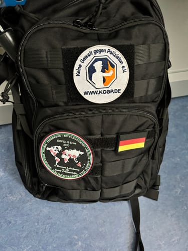 Customer photo review of Covid-19 Solidaritäts Rubberpatch