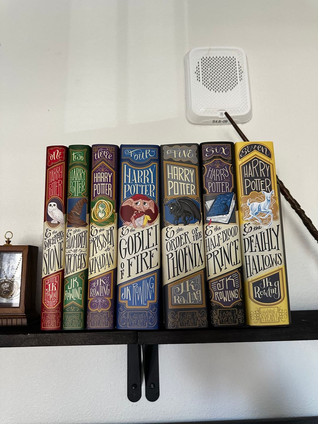 Customer photo review of Harry Potter Dust Jackets