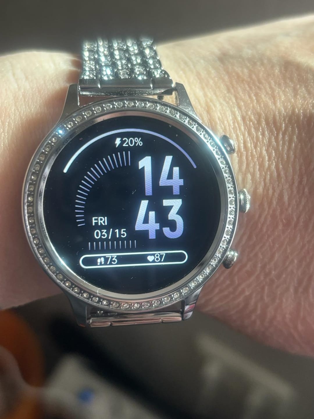 Customer photo review of Lumina Smartwatch