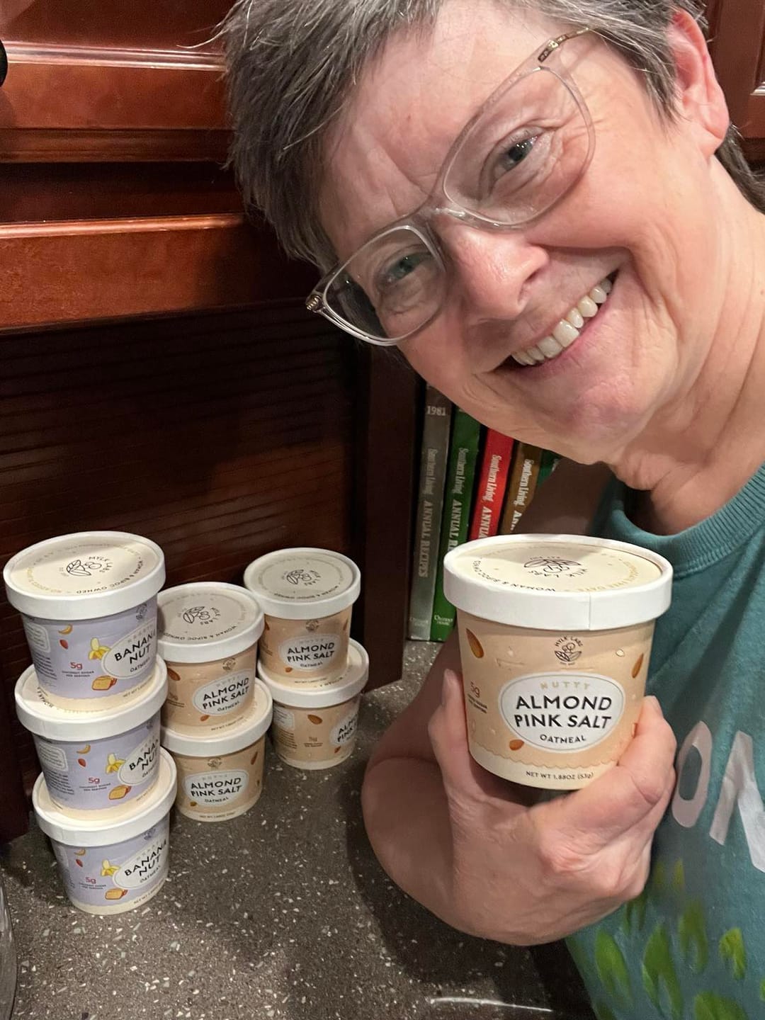 Customer photo review of Roasted Almond Oatmeal