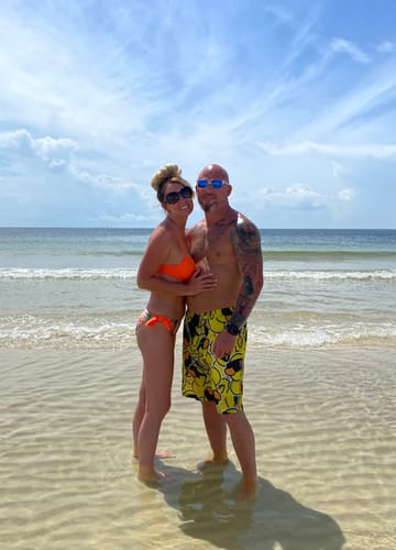 Customer photo review of Custom Pre-Framed Canvas Paint by Number Kit - Upload Your Photo - Brush Set Included