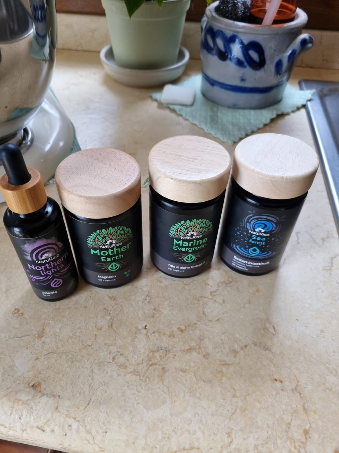 Customer photo review of Olio di alghe Omega 3 (60 capsule)
