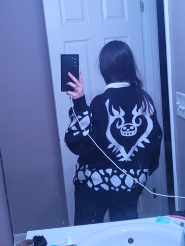 Customer photo review of Law Cardigan