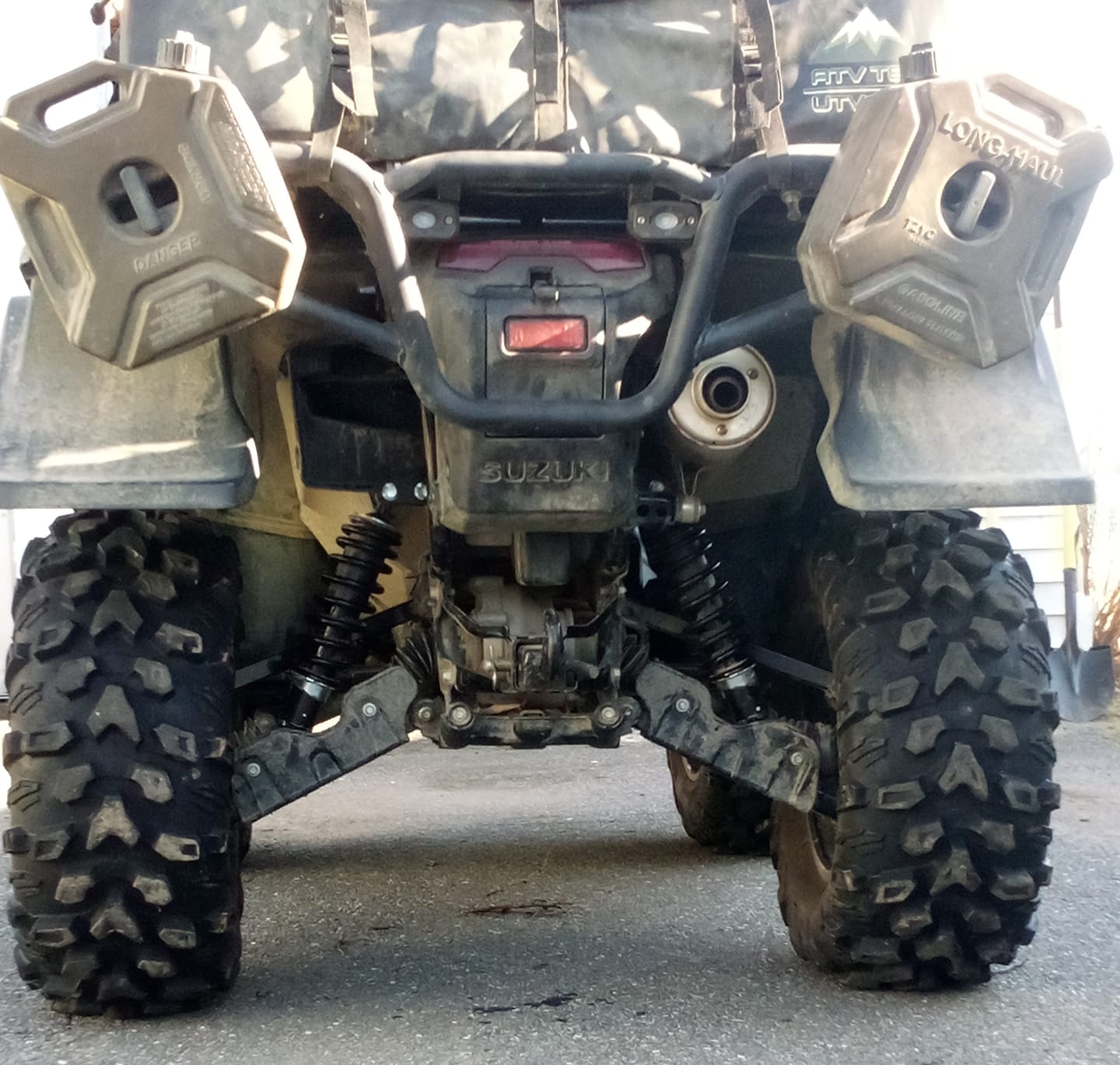 Customer photo review of 2 Inch | Suzuki King Quad 500/750 Lift Kit (2010+)