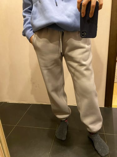 Customer photo review of INFLATION Winter Thick Warm Fleece Hoodie Tracksuit Set