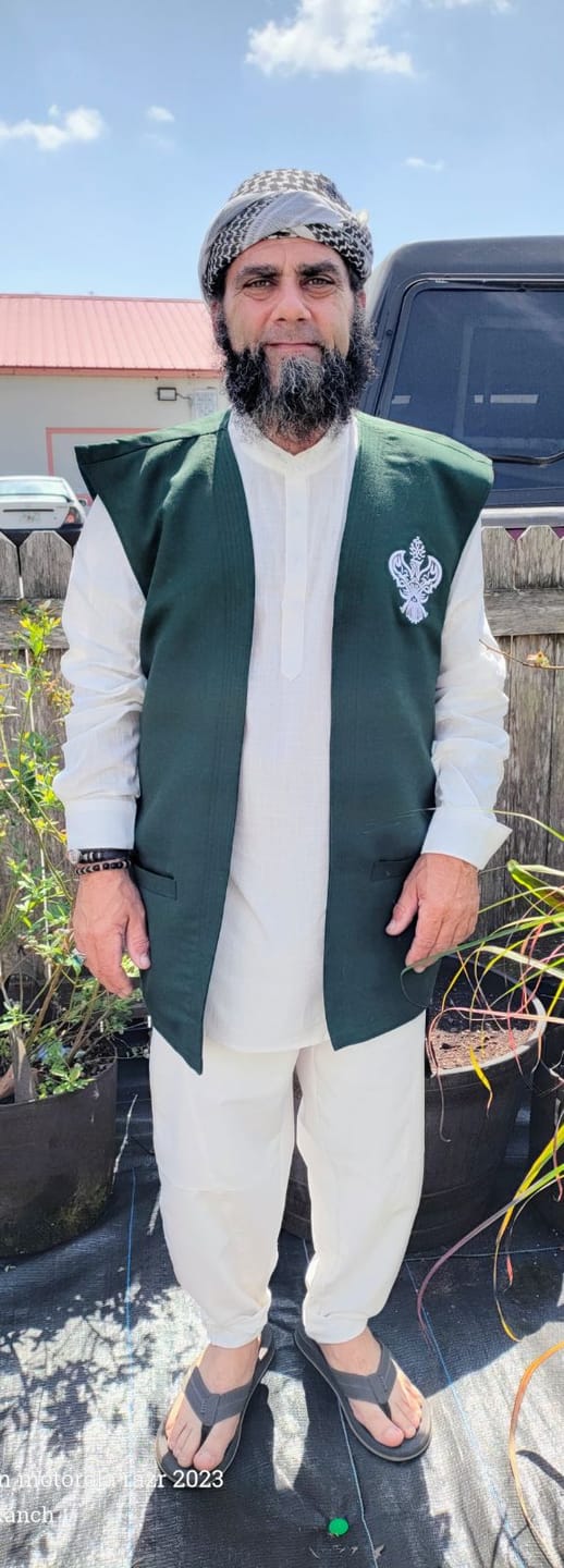 Customer photo review of Sunnah Green Vest (Emblem: SMC Phoenix)