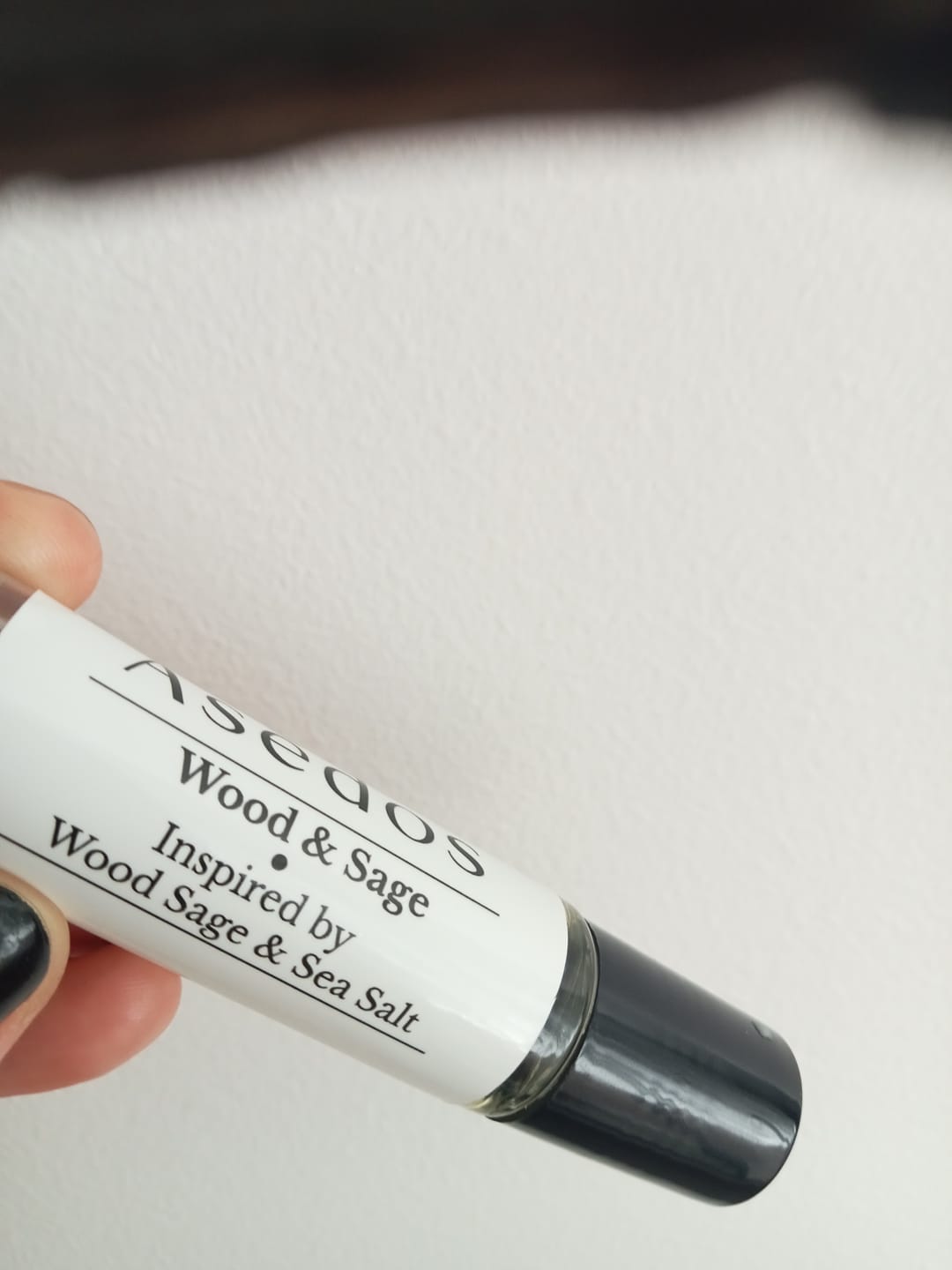 Customer photo review of WOOD SAGE PERFUME OIL