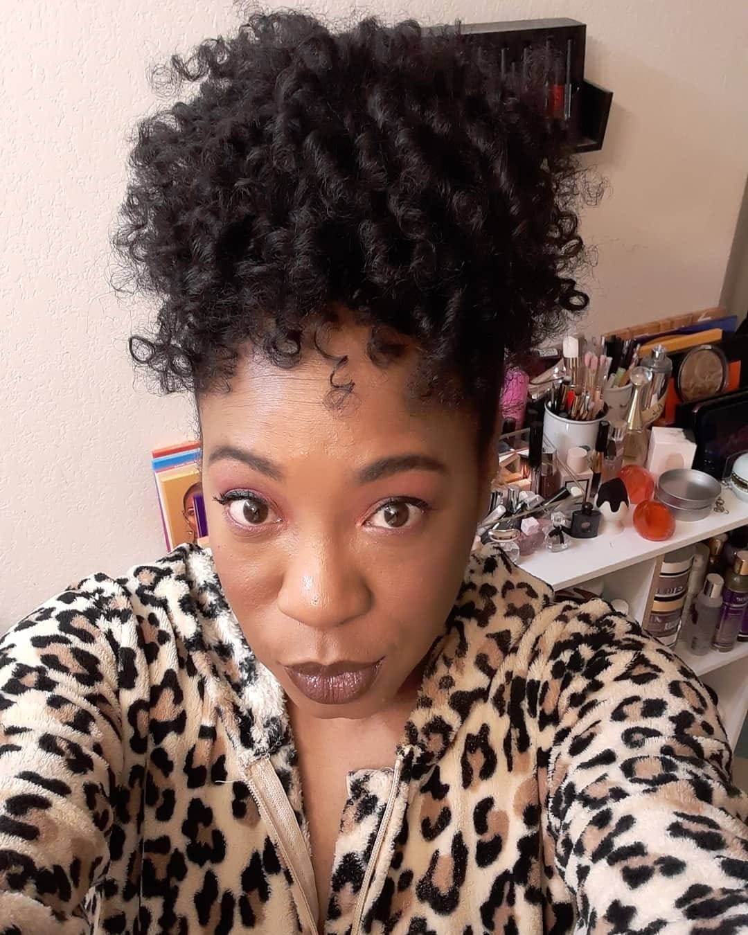 Customer photo review of Aloe Curl Enhancing Twisting Cream