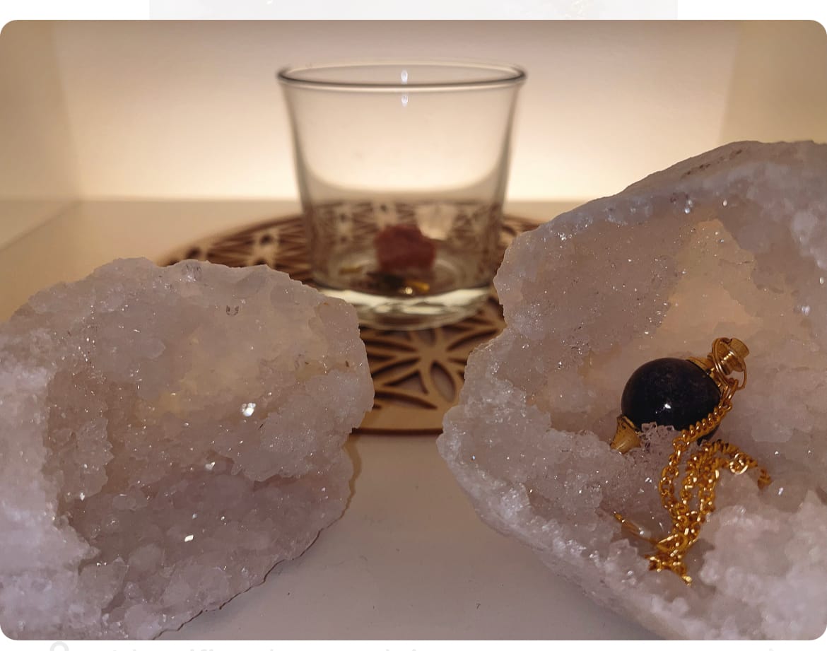 Customer photo review of Géode de quartz