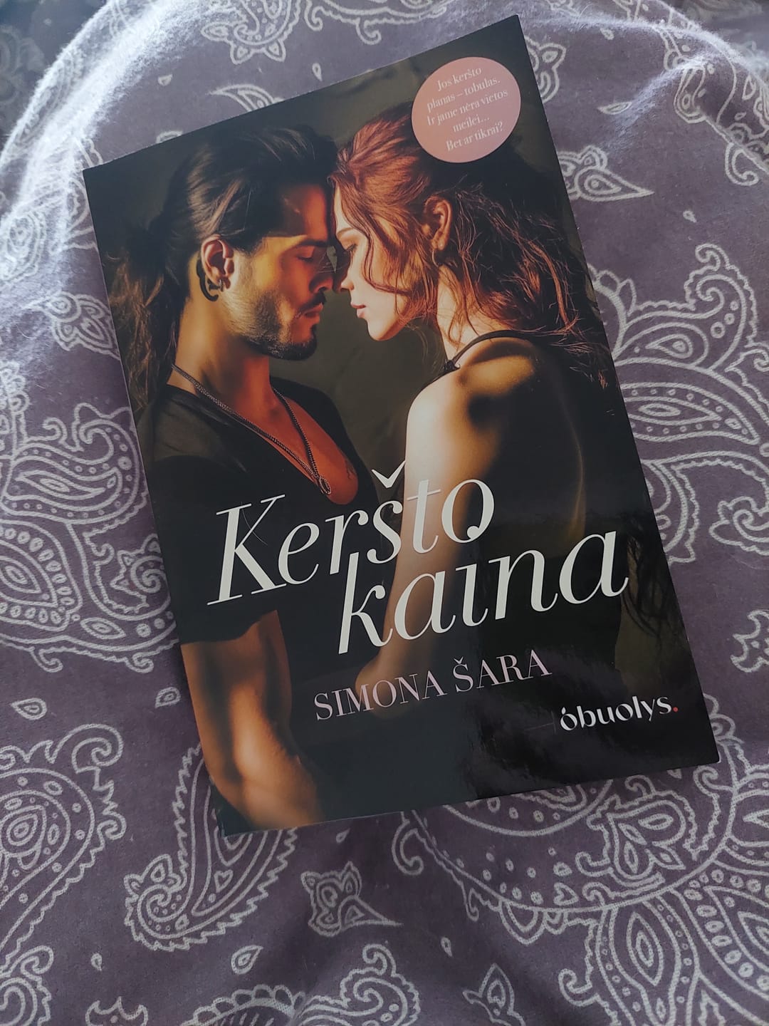 Customer photo review of Keršto kaina: jos keršto planas – tobulas ir jame nėra vietos meilei. Bet ar tikrai?