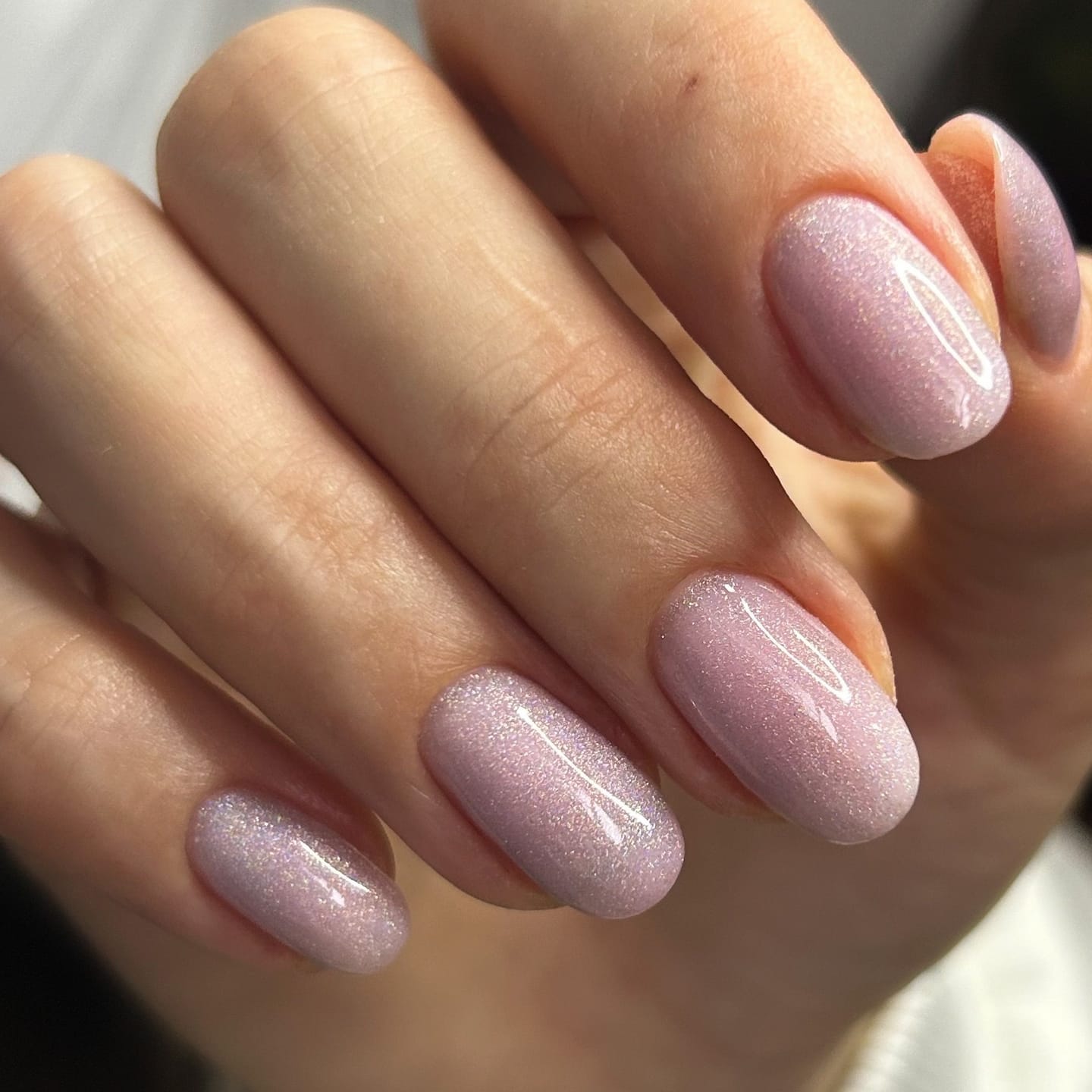 Customer photo review of Make Up Gel - milky pink