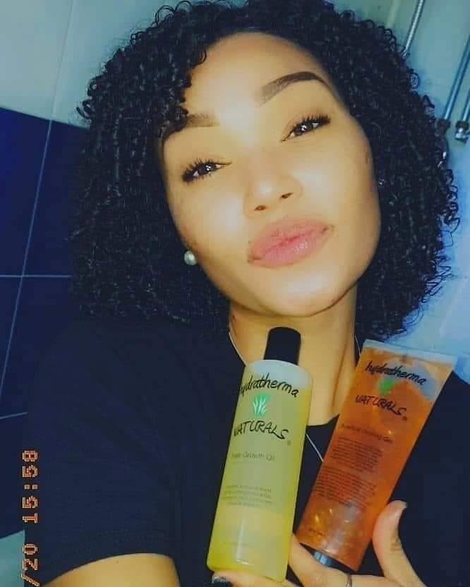 Customer photo review of Botanical Defining Gel