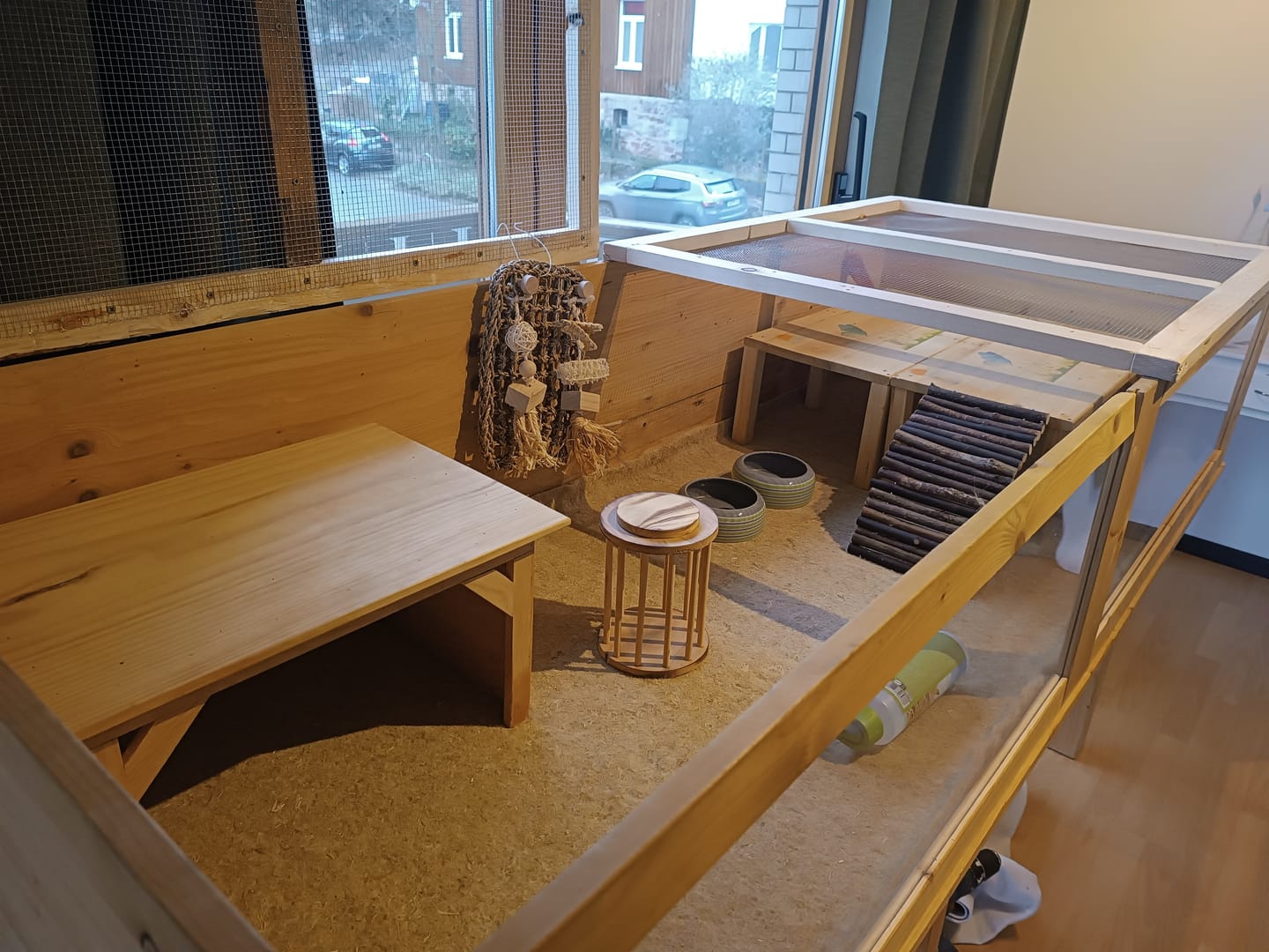Customer photo review of Nagerteppich Comfort auf Rolle (5mm) aus 100% Hanf