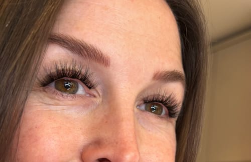 Customer photo review of What The Fluff! QuickLashes - FLUFFY