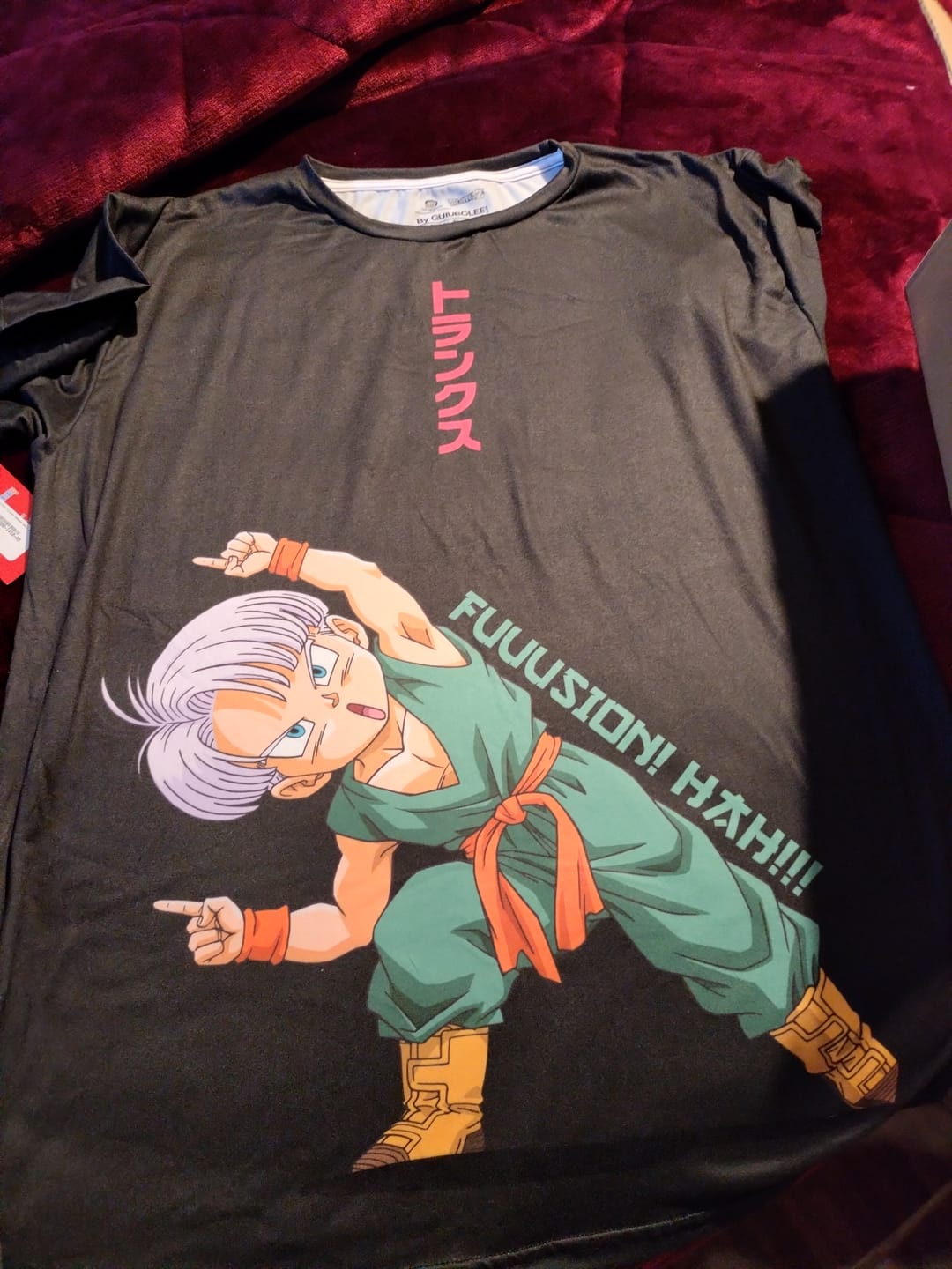 Customer photo review of Playera Pijama Dragon Ball Z Fusión Trunks