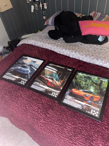 Customer photo review of Porsche 911 GT3 RS Air Craft Carrier Poster