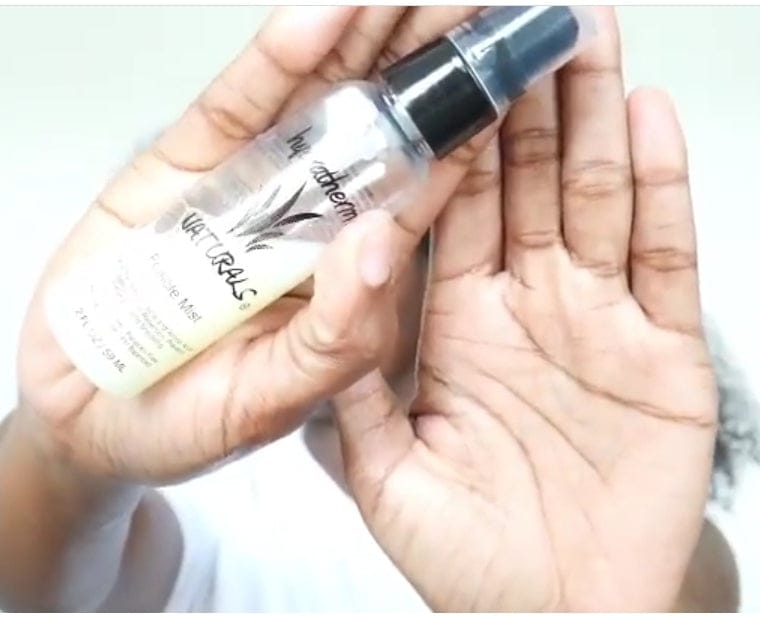 Customer photo review of Hair Follicle Mist