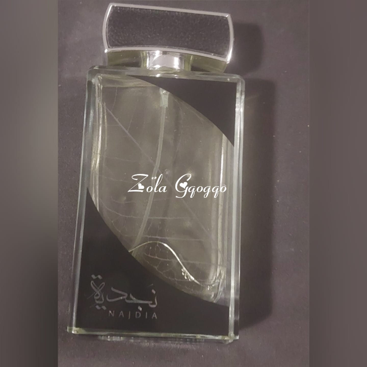Customer photo review of Najdia Lattafa Perfumes