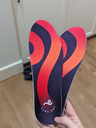 Customer photo review of Move Game Day Performance Insoles