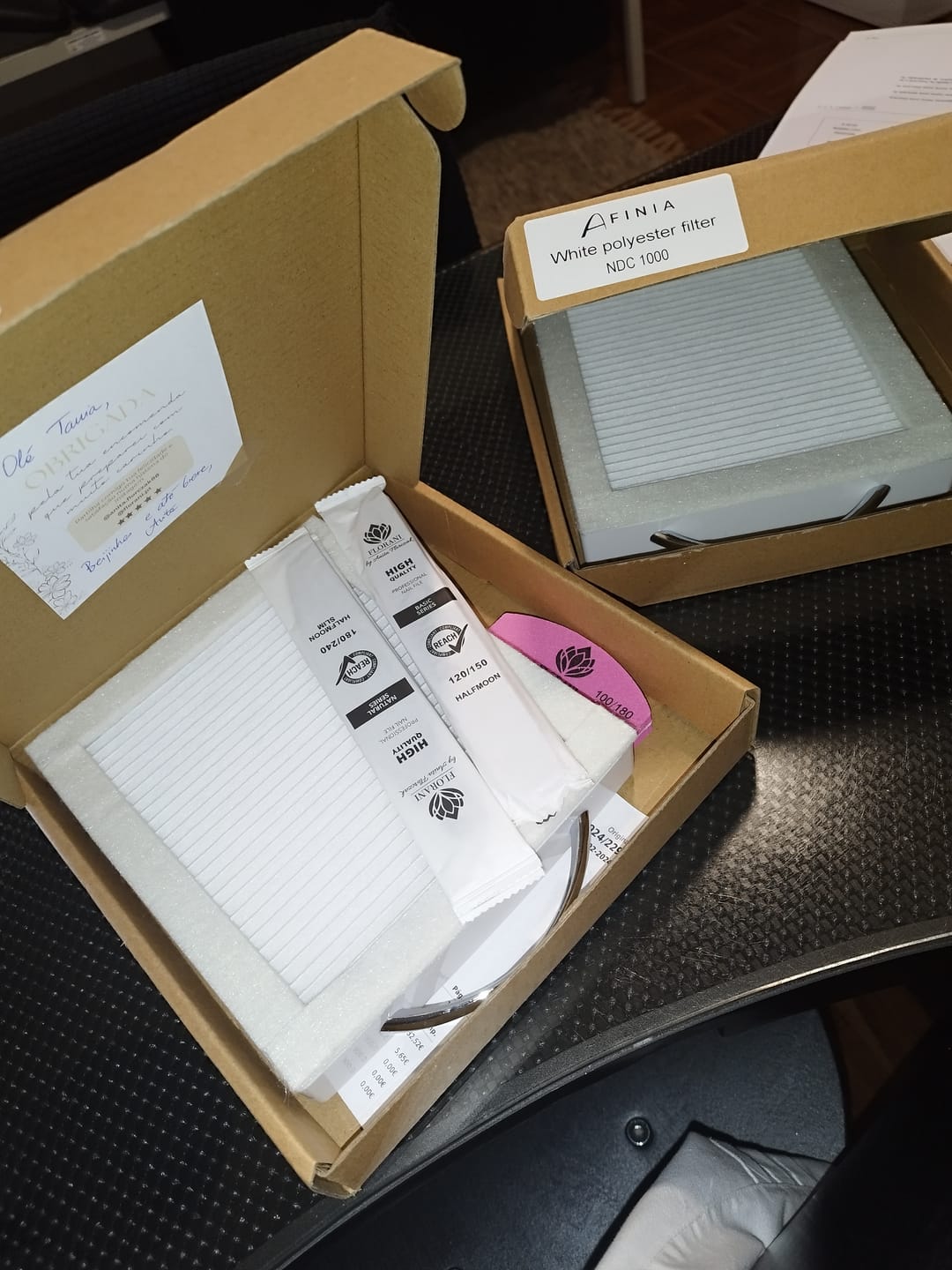 Customer photo review of Filtro para aspirador de pó AFINIA NDC 1000 (Poliéster)