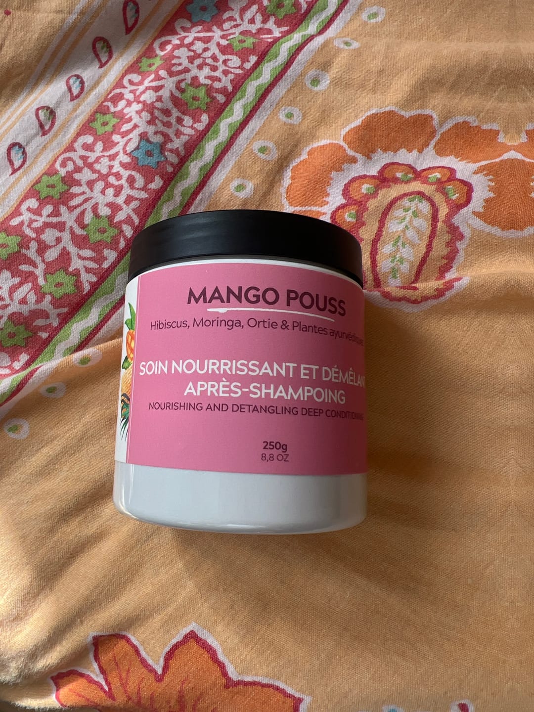 Customer photo review of Soin nourrissant et démêlant après-shampoing - POUSS