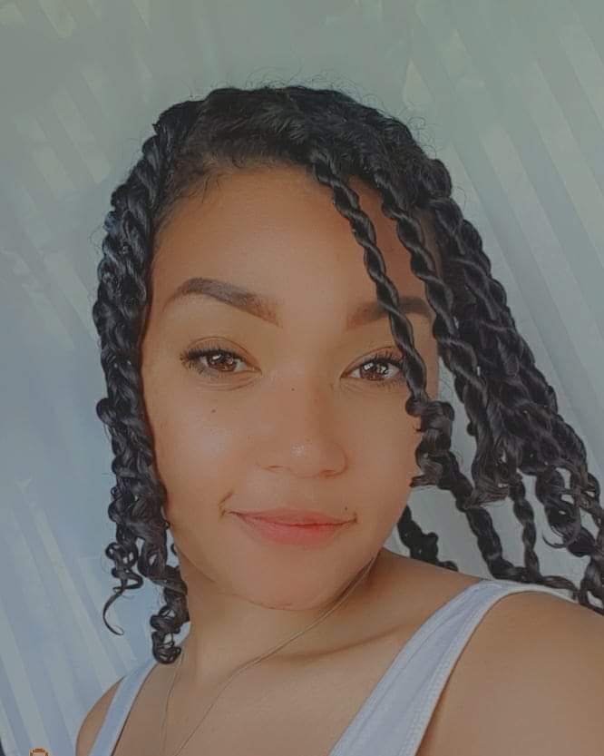 Customer photo review of Aloe Curl Enhancing Twisting Cream